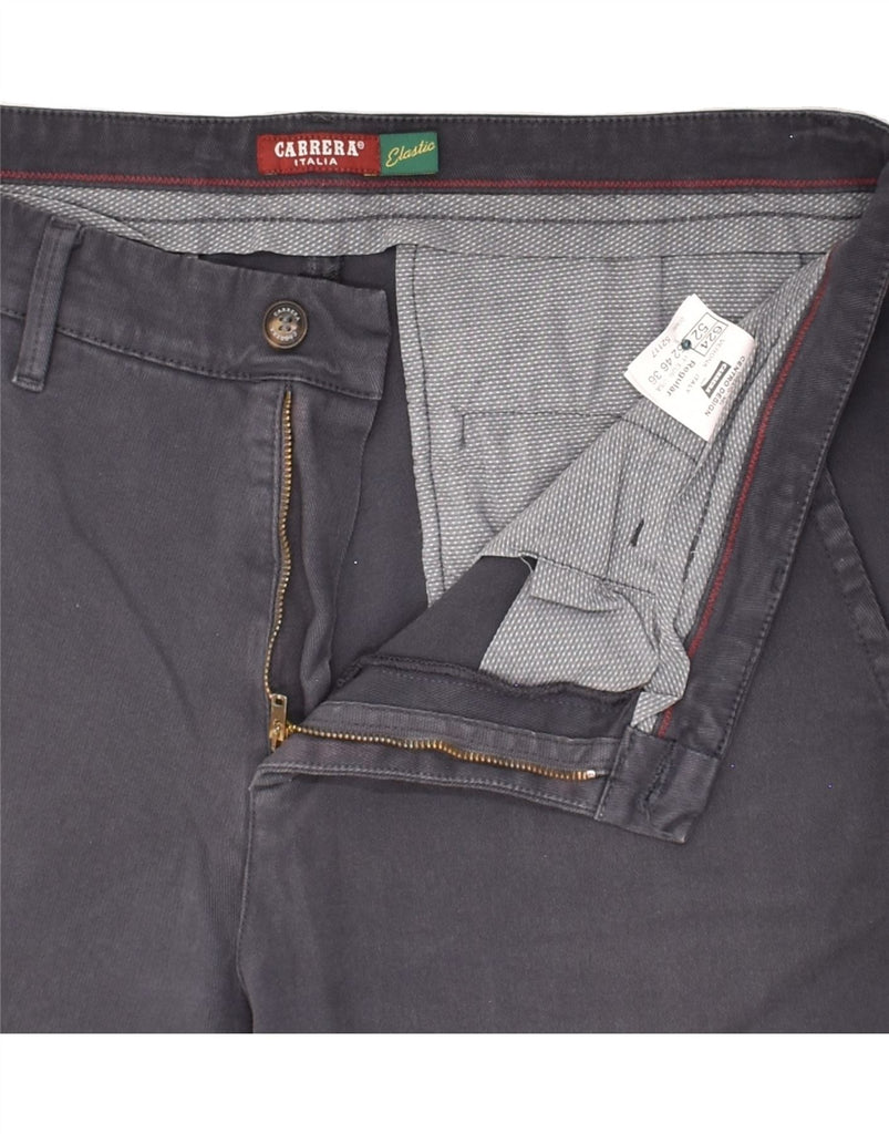 CARRERA Mens Regular Chino Trousers W36 L30 Grey Cotton | Vintage Carrera | Thrift | Second-Hand Carrera | Used Clothing | Messina Hembry 