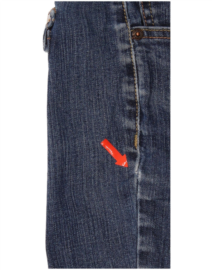 Levi's Womens 524 Super Low Skinny Jeans W36 L31 Blue