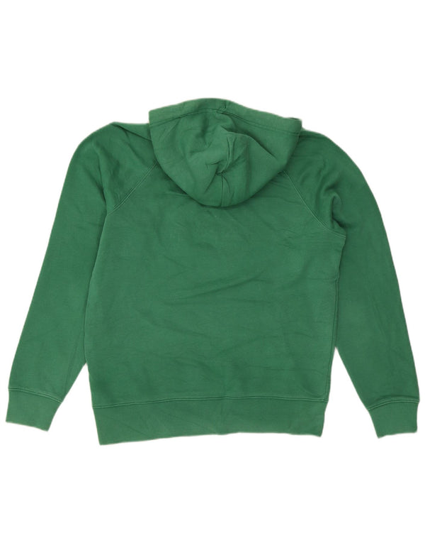 Gant Mens Graphic Hoodie Jumper Medium Green Cotton