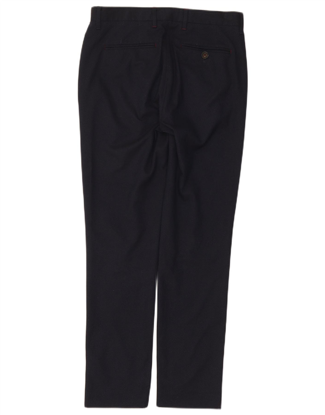 TED BAKER Mens Slim Fit Suit Trousers W30 L30 Navy Blue