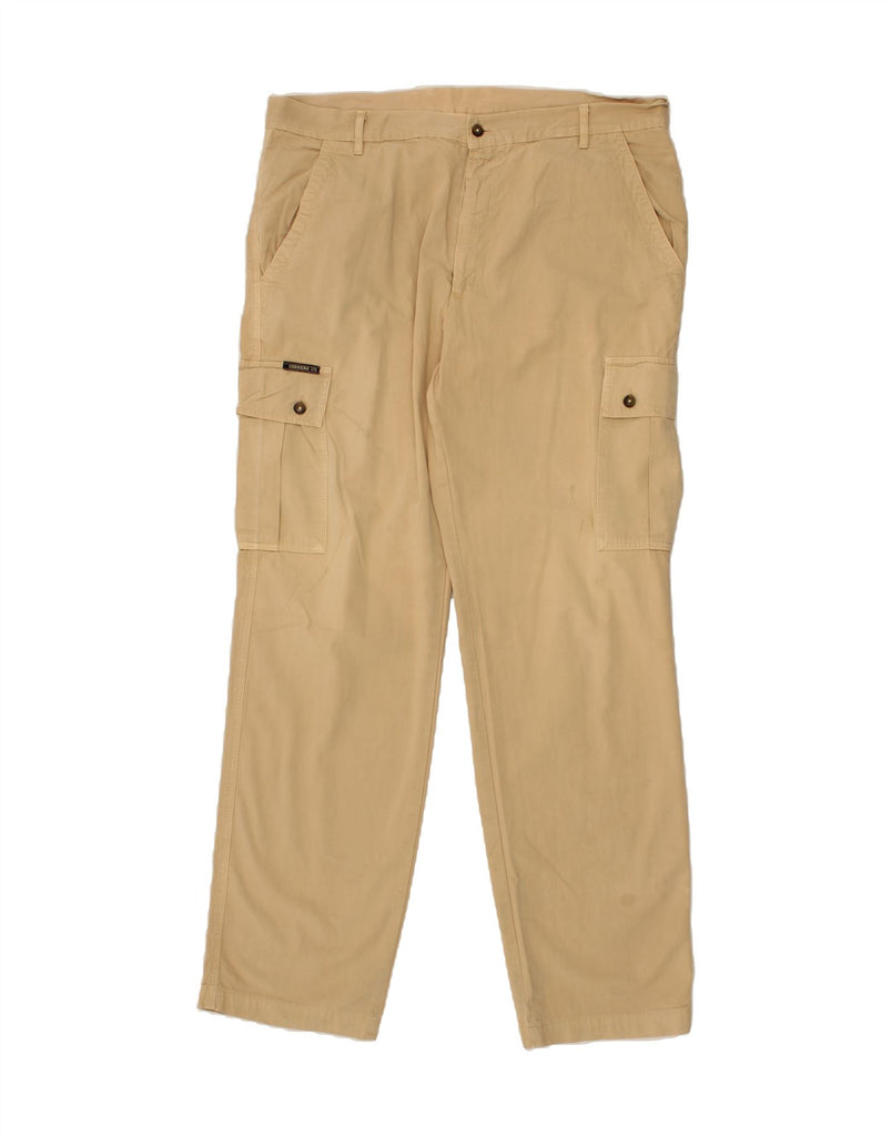 CARRERA Mens Slim Cargo Trousers W40 L35  Beige Cotton Vintage Carrera and Second-Hand Carrera from Messina Hembry 