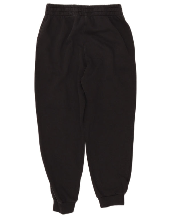 NIKE Boys Tracksuit Trousers Joggers 12-13 Years Large Black Cotton