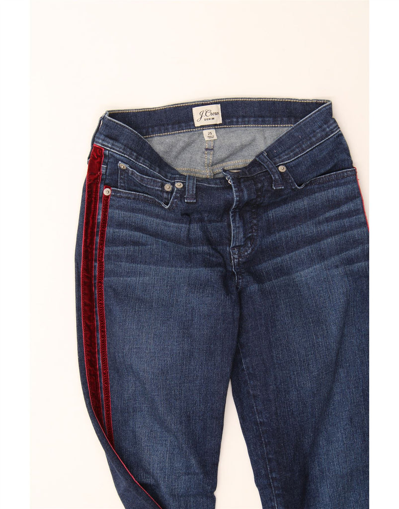 J. CREW Womens Slim Jeans W25 L26 Navy Blue Cotton Vintage J. Crew and Second-Hand J. Crew from Messina Hembry 