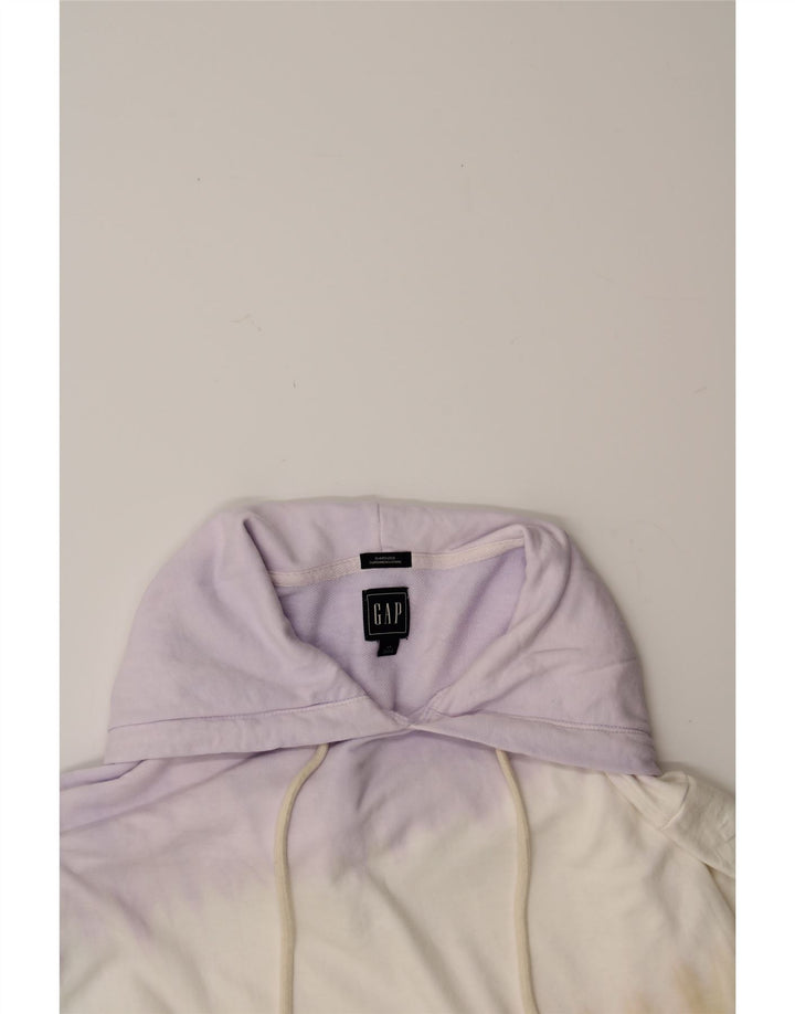 GAP Womens Oversized Hoodie Jumper UK 10 Small Multicoloured Colourblock Vintage Gap and Second-Hand Gap from Messina Hembry 