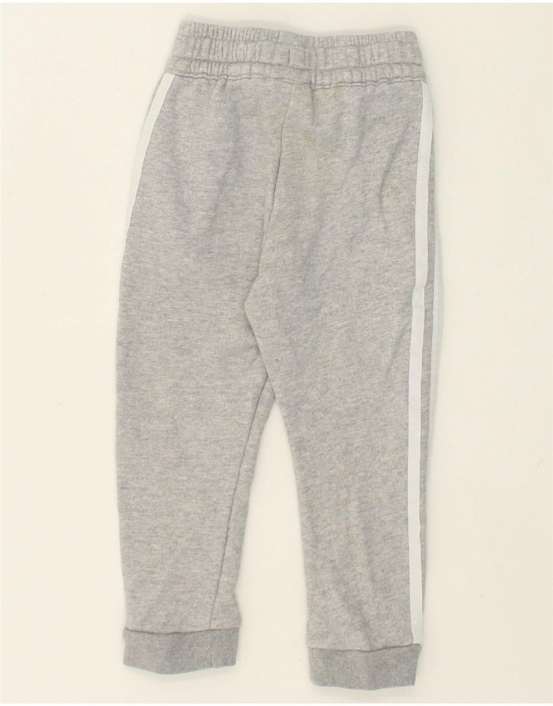 ADIDAS Boys Graphic Tracksuit Trousers Joggers 5-6 Years Grey Cotton | Vintage Adidas | Thrift | Second-Hand Adidas | Used Clothing | Messina Hembry 