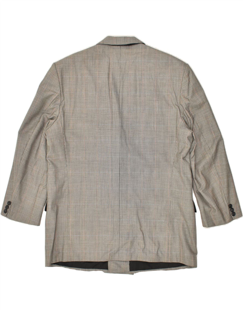 WESTBURY Mens Double Breasted Blazer Jacket UK 42 XL Grey Check Wool | Vintage WESTBURY | Thrift | Second-Hand WESTBURY | Used Clothing | Messina Hembry 