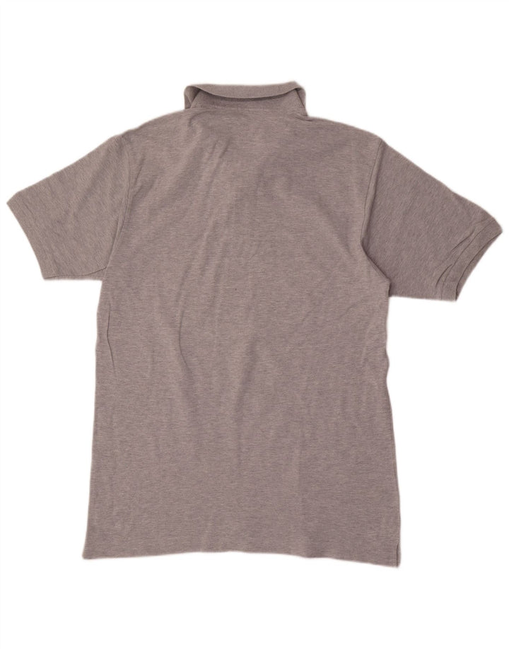 Sergio Tacchini Mens Polo Shirt IT 52 Large Grey Cotton