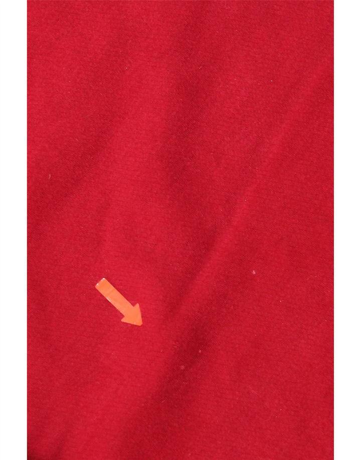 Nautica Mens Sweatshirt Jumper XL Red Cotton