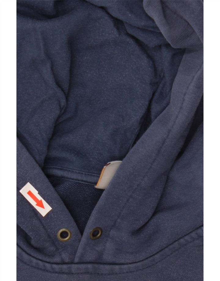 Carhartt Mens Hoodie Jumper Medium Navy Blue Cotton