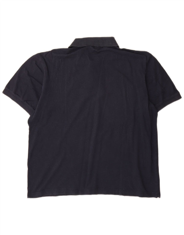 Sergio Tacchini Mens Polo Shirt Large Navy Blue