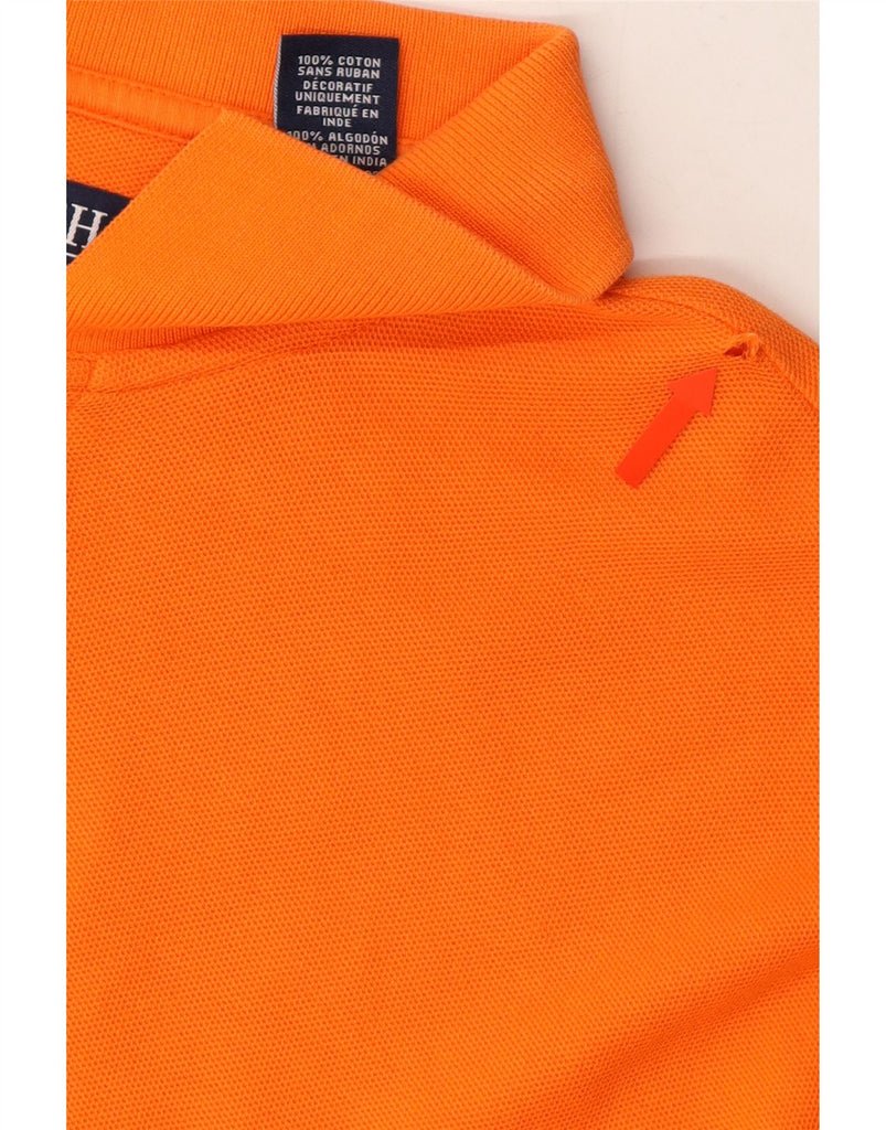 CHAPS Mens Polo Shirt Large Orange Cotton Vintage Chaps and Second-Hand Chaps from Messina Hembry 