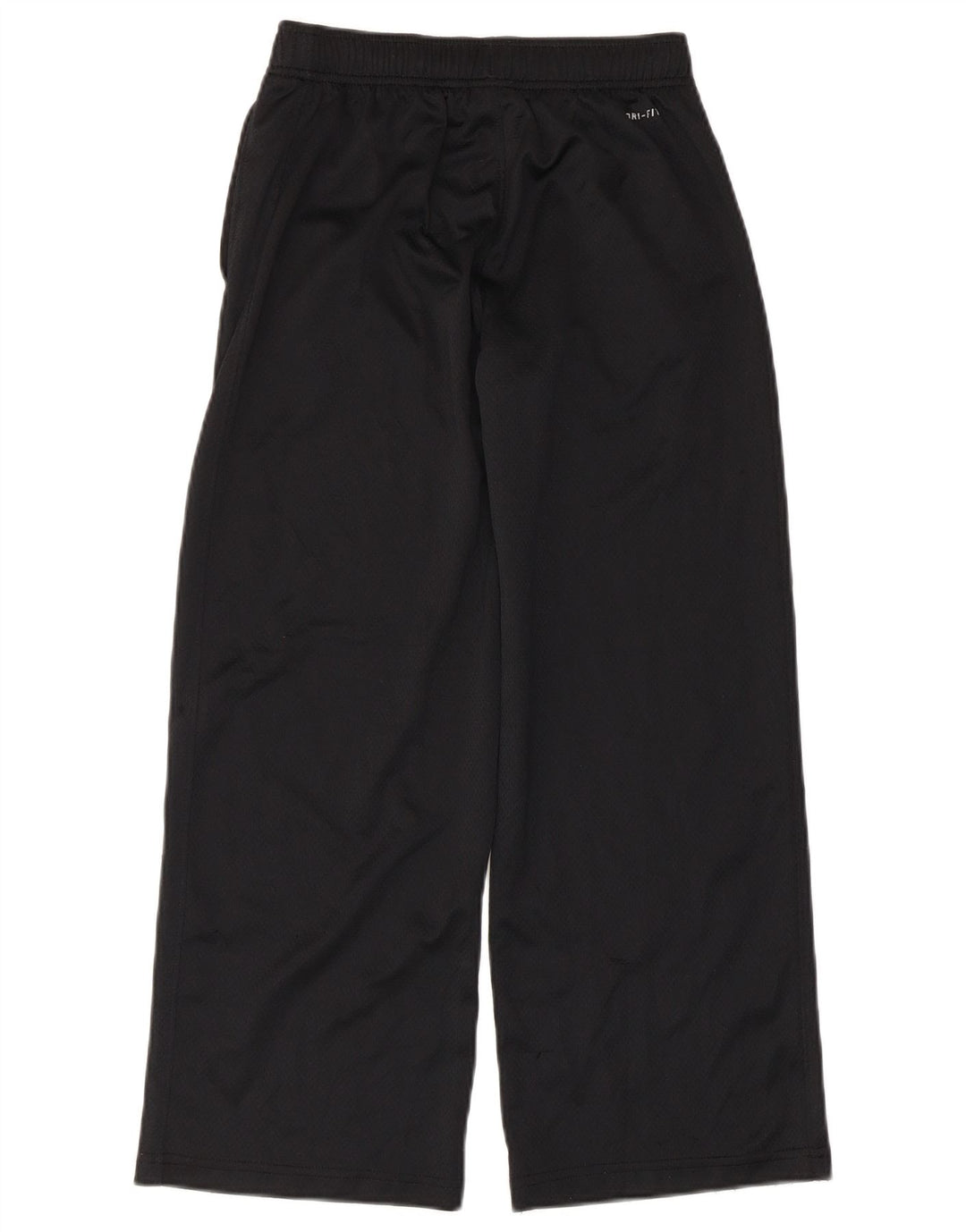 Nike Womens Capri Wide Leg Tracksuit Trousers UK 12 Medium  Black Polyester