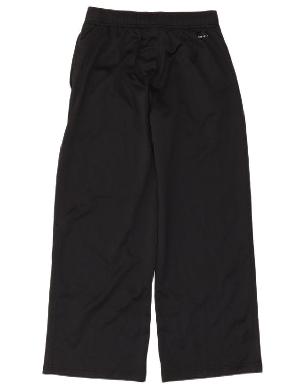 Nike Womens Capri Wide Leg Tracksuit Trousers UK 12 Medium  Black Polyester