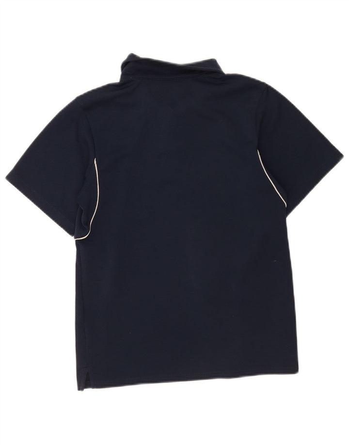 Nike Boys Dri Fit Polo Shirt 10-11 Years Medium Navy Blue