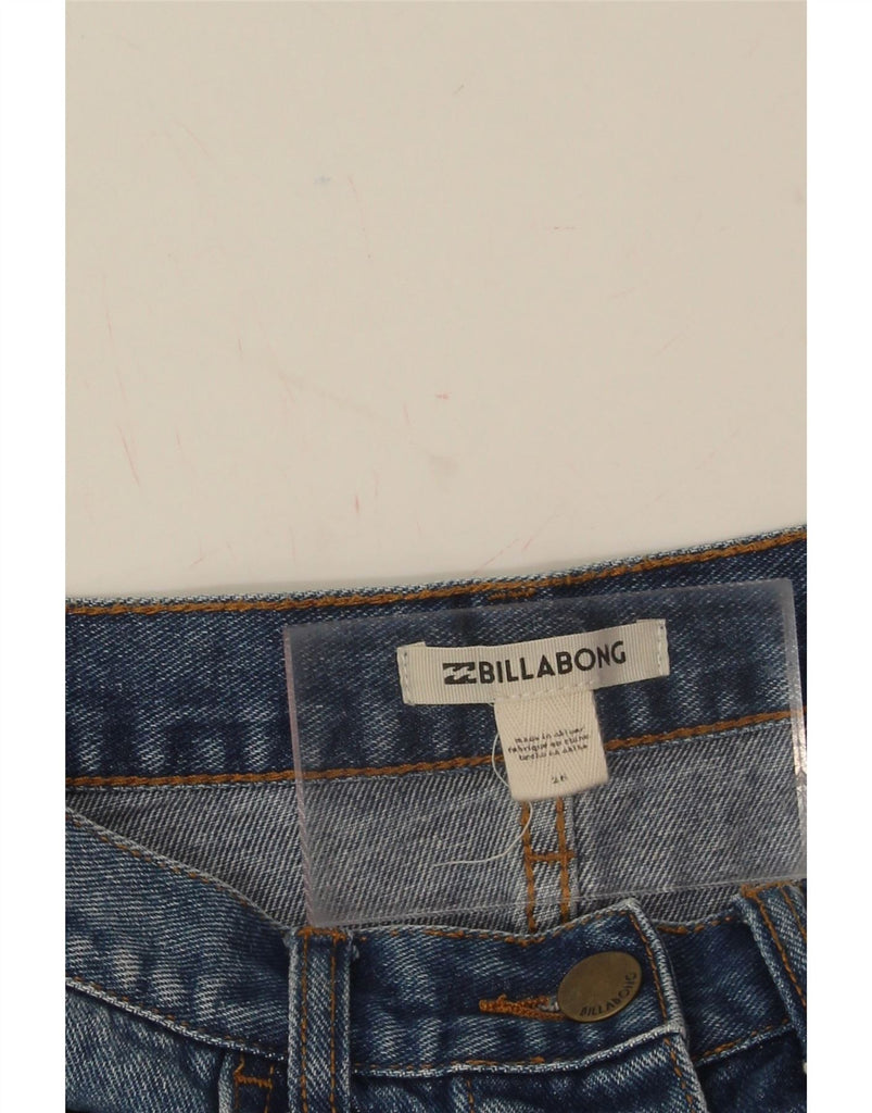 BILLABONG Womens Denim Skirt W26 Small  Blue Cotton Vintage Billabong and Second-Hand Billabong from Messina Hembry 