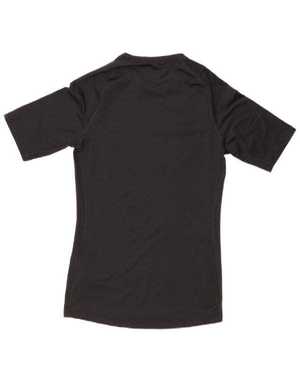 Nike Mens Dri Fit T-Shirt Top Medium Black Polyester
