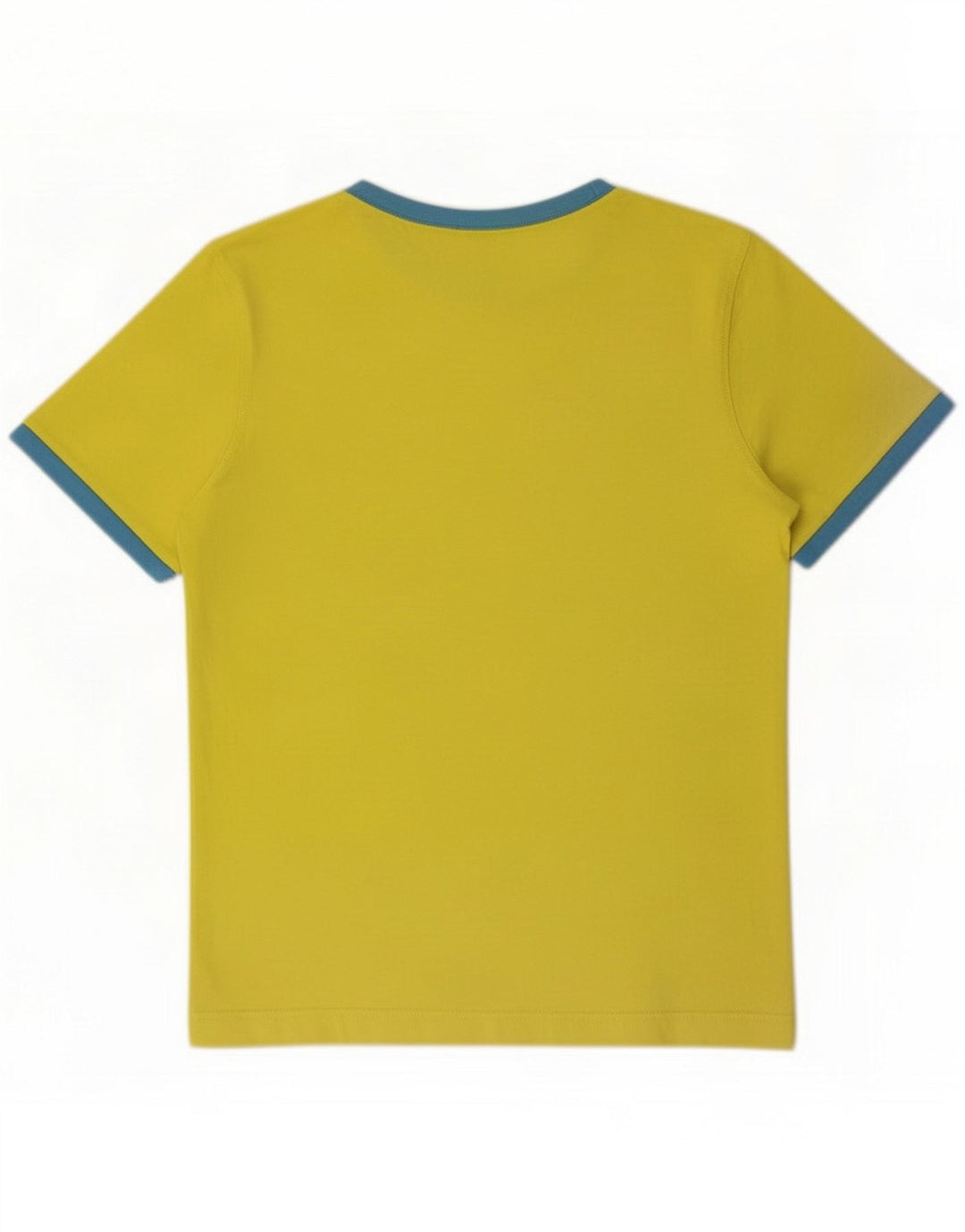 Puma Mens Graphic T-Shirt Top Small Yellow
