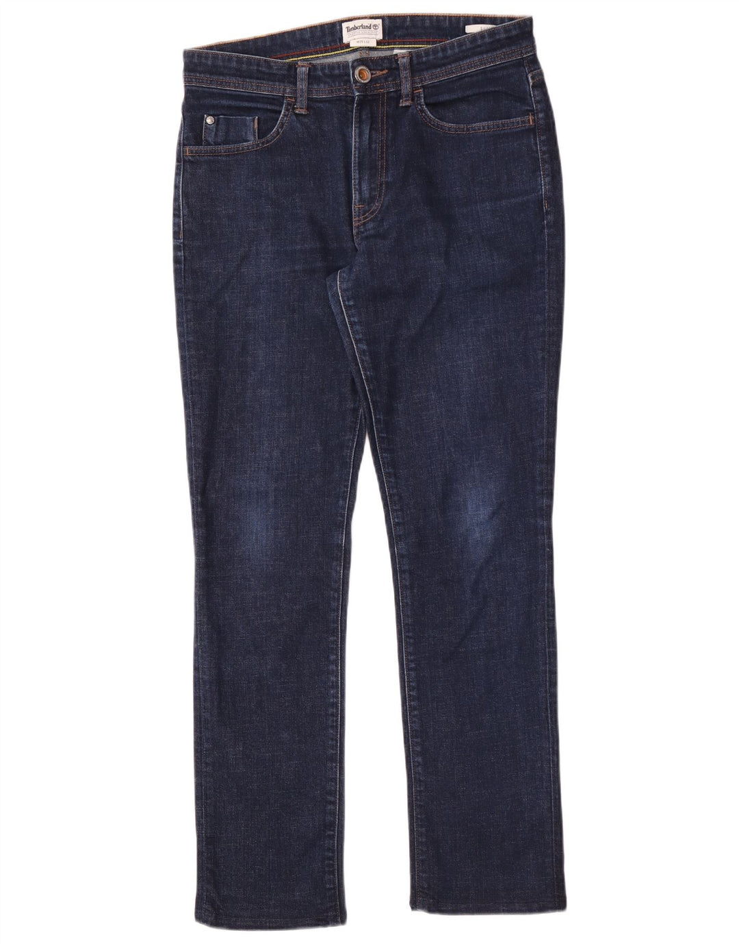 Timberland Mens Slim Jeans W29 L32 Navy Blue Cotton