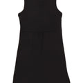 Zara Womens Sleeveless Basic Dress UK 14 Large Black Rayon