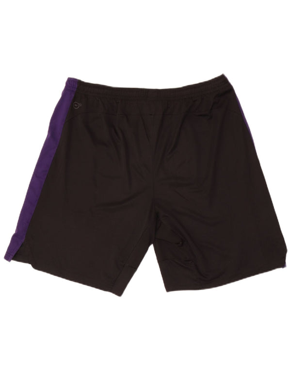 Puma Mens Graphic Sport Shorts XL  Black Colourblock
