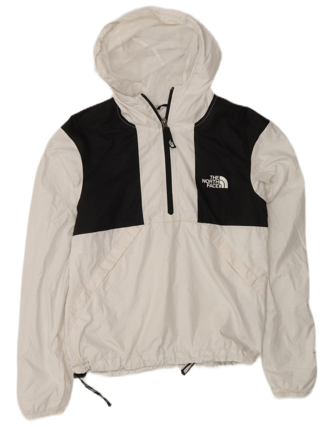 The North Face Womens Hooded Tracksuit Top Jacket UK 10 Small White