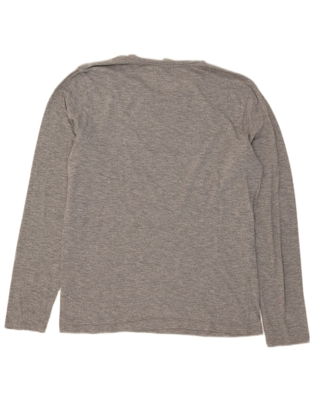 Scotch & Soda Mens Top Long Sleeve Large Grey Cotton