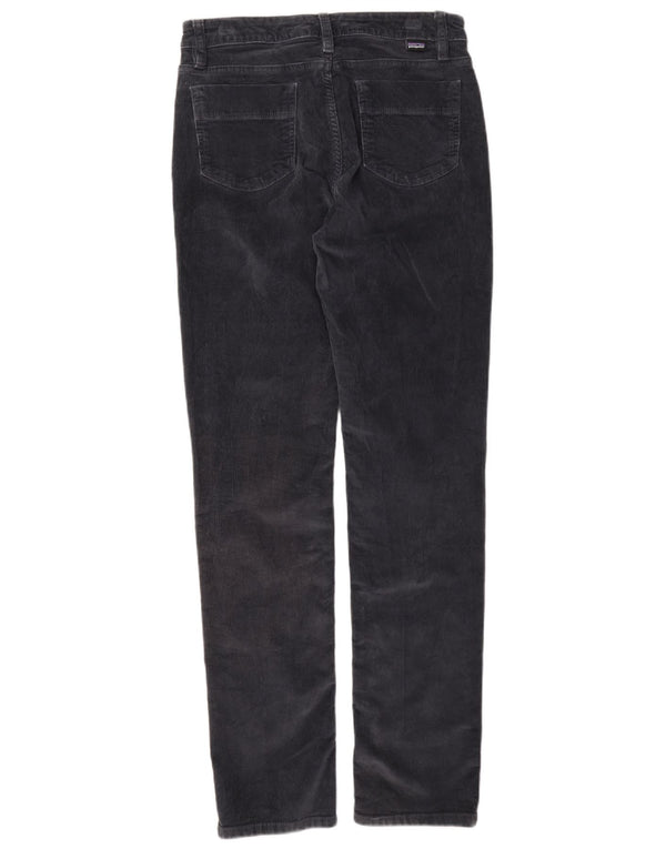 Patagonia Womens Slim Corduroy Trousers W28 L31 Grey Cotton