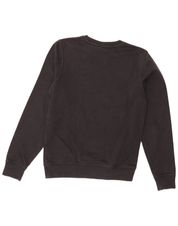 Nike Mens Sweatshirt Jumper Small Black Cotton