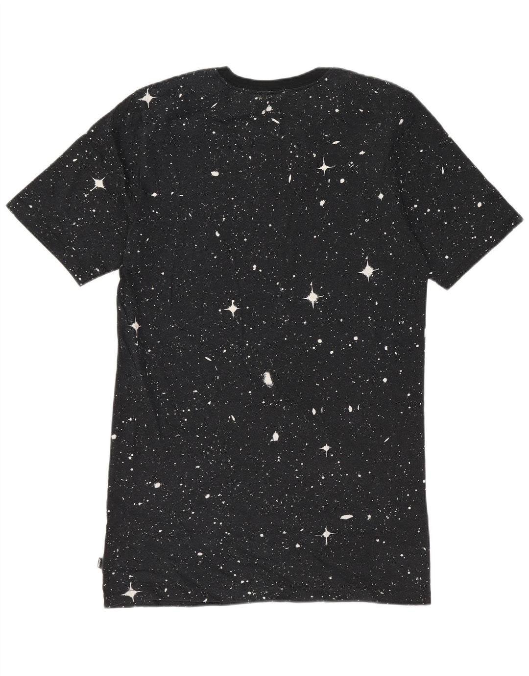 Nike Mens Graphic T-Shirt Top Small Black Spotted