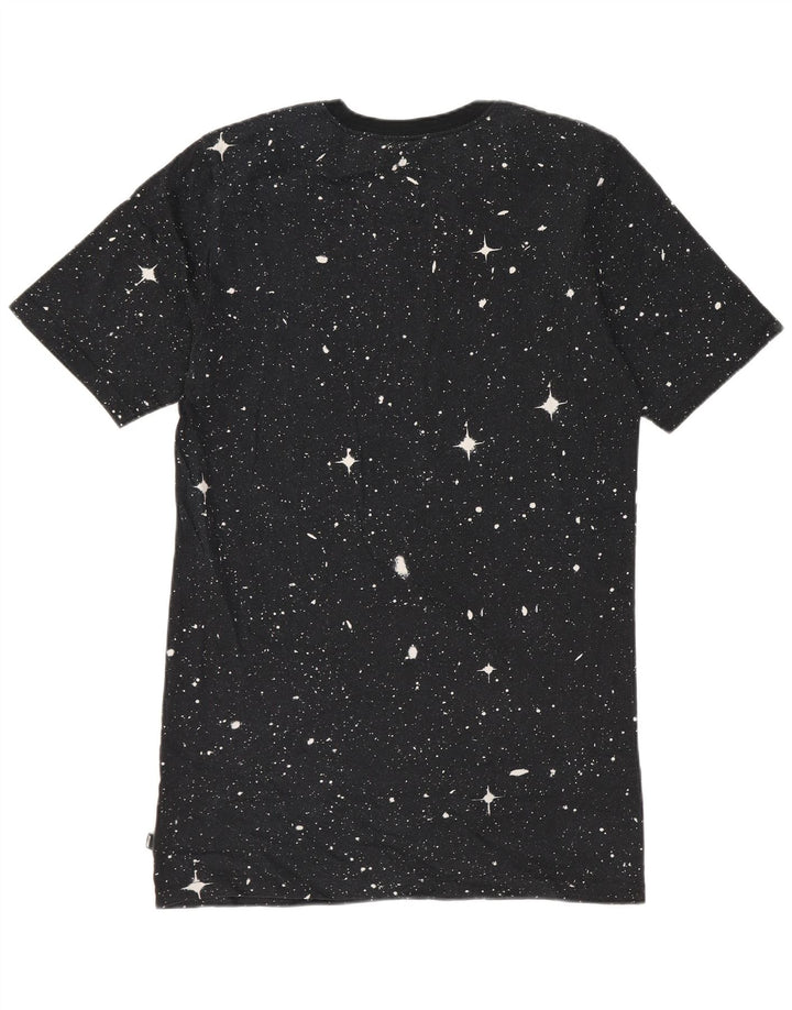 Nike Mens Graphic T-Shirt Top Small Black Spotted