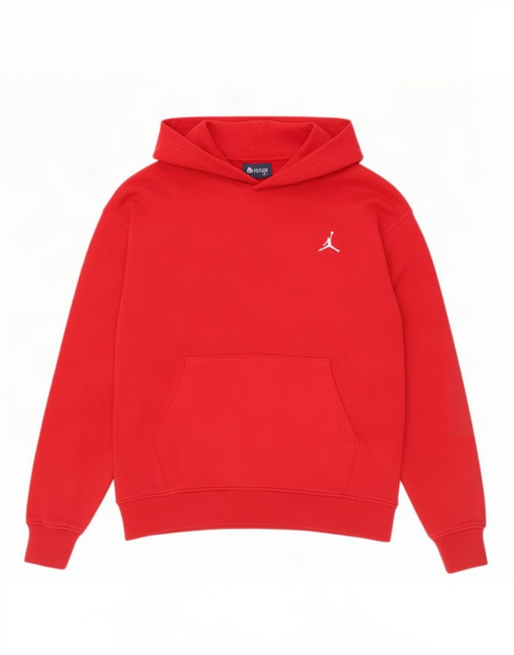 Jordan Mens Hoodie Jumper Small Red Cotton