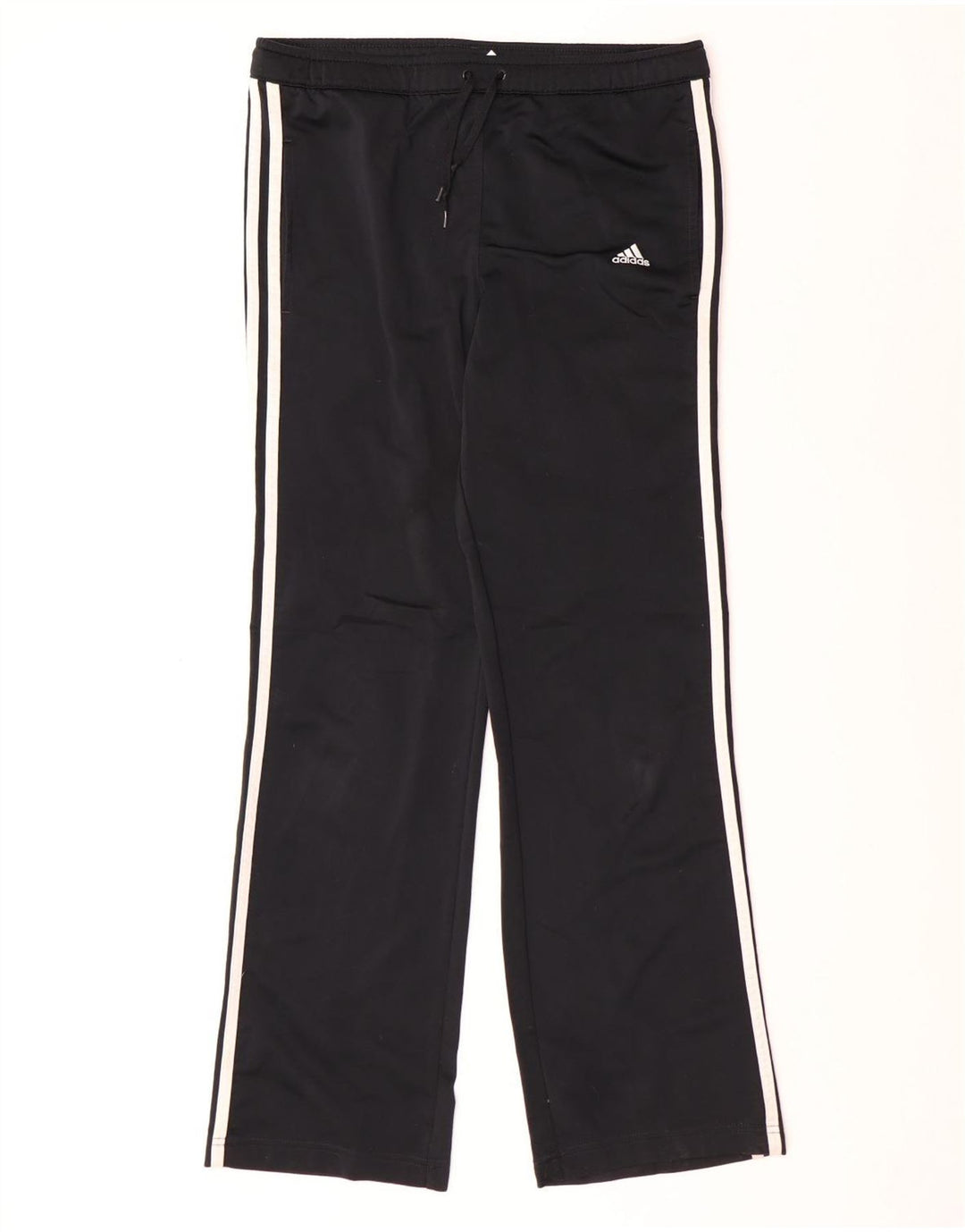 Adidas Womens Tracksuit Trousers UK 10 Small Black Polyester