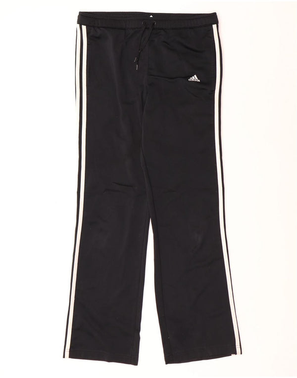 Adidas Womens Tracksuit Trousers UK 10 Small Black Polyester