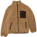 Zara Mens Fleece Jacket UK 38 Medium Beige Polyester