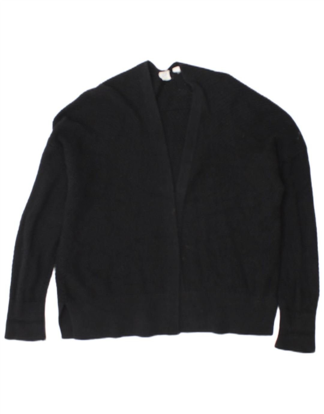Gap Womens Open Cardigan Sweater UK 14 Medium Navy Blue Cotton