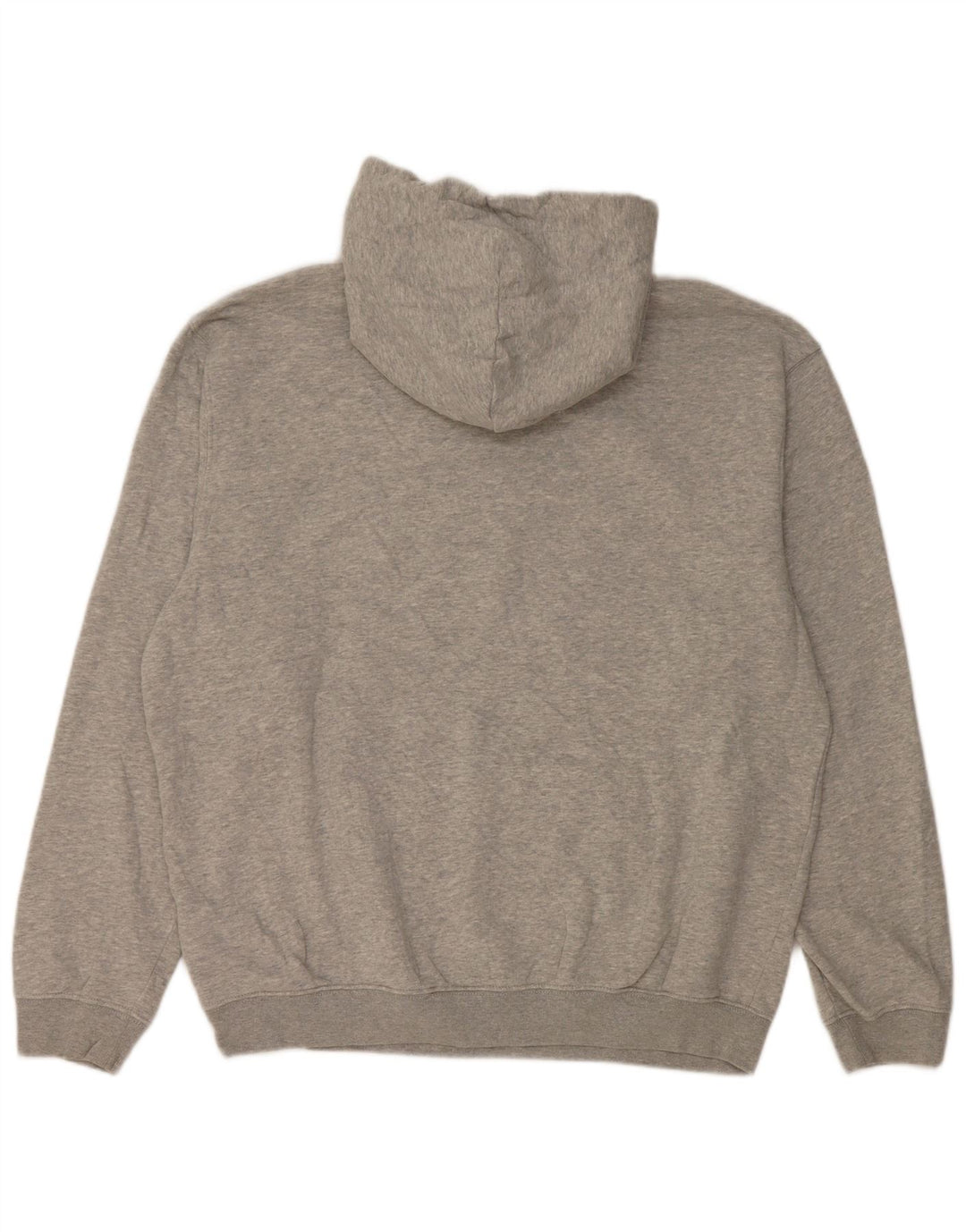 Gap Mens Hoodie Jumper Large Grey Flecked Cotton