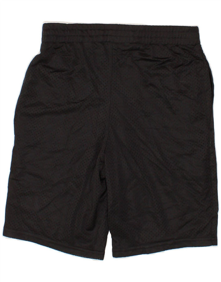 CHAMPION Boys Graphic Sport Shorts 11-12 Years  Black Polyester Vintage Champion and Second-Hand Champion from Messina Hembry 