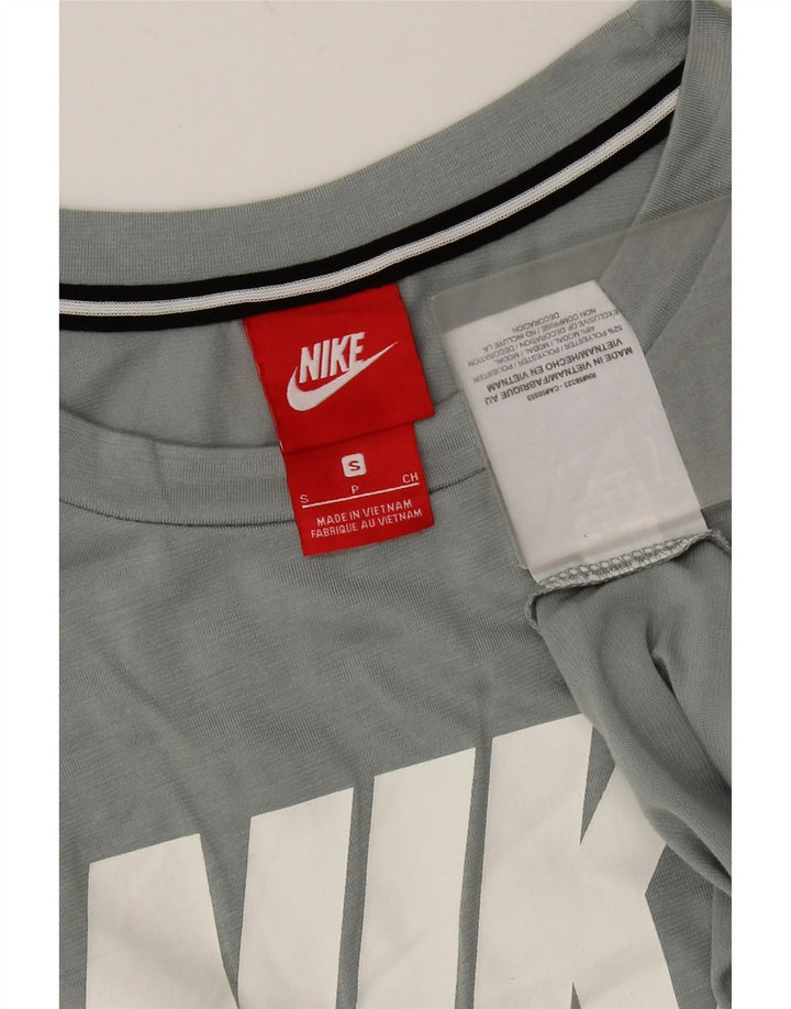 Nike Mens Graphic Vest Top Small Grey Polyester