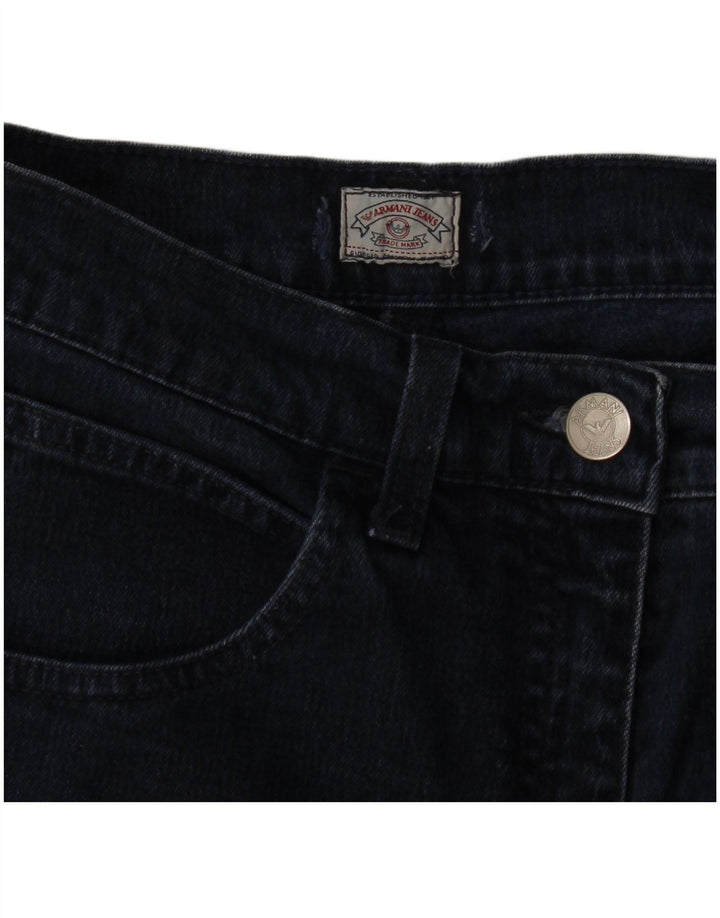 Armani Womens Bootcut Jeans W28 L30 Navy Blue