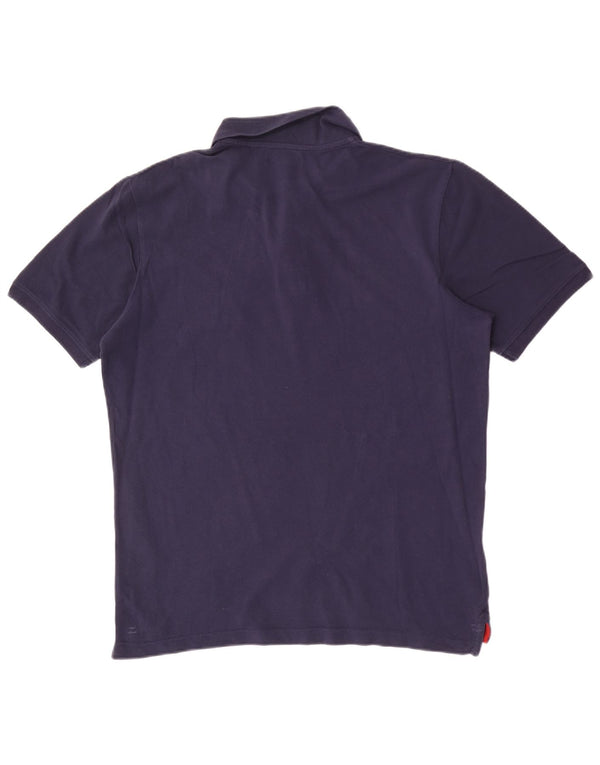 Best Company Mens Polo Shirt XL Navy Blue Cotton