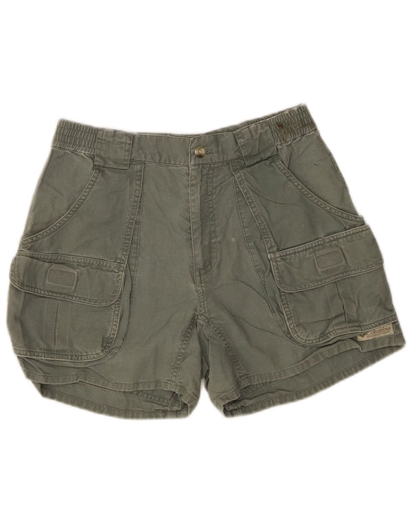 Columbia Womens Cargo Shorts W28 Medium Khaki