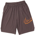 NIKE Boys Dri Fit Graphic Sport Shorts 13-14 Years XL Grey Polyester