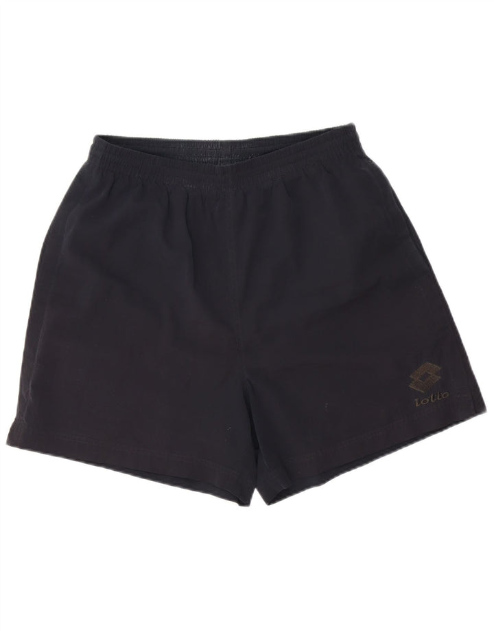 LOTTO Mens Sport Shorts UK 40/42 Large  Black Polyester