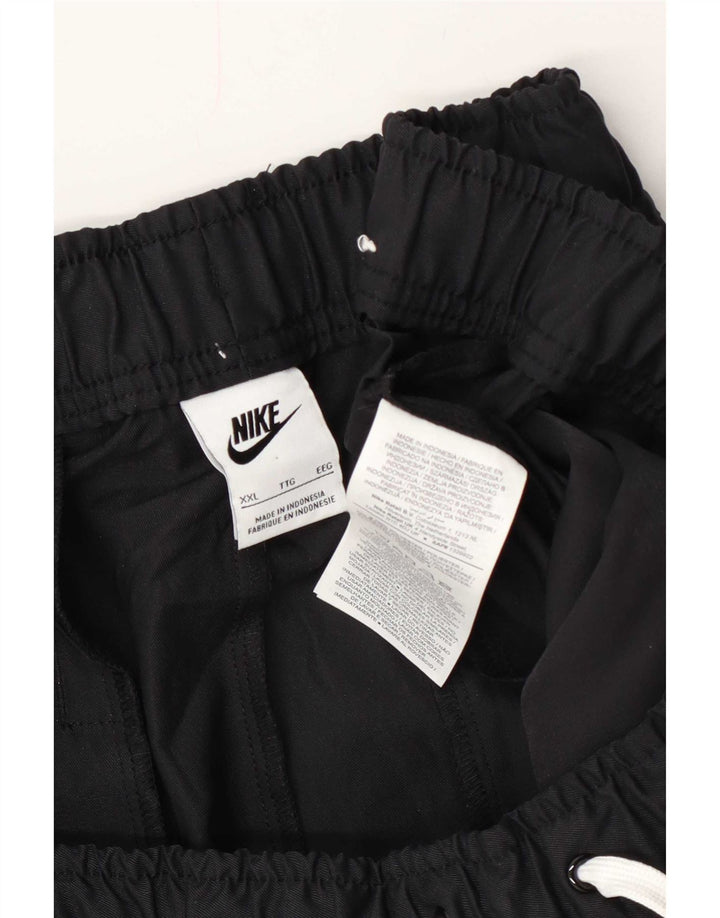 Nike Womens Tracksuit Trousers UK 20 2XL Black Polyester