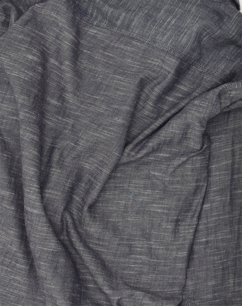 JACK & JONES Mens Shirt Medium Blue Cotton | Vintage Jack & Jones | Thrift | Second-Hand Jack & Jones | Used Clothing | Messina Hembry 