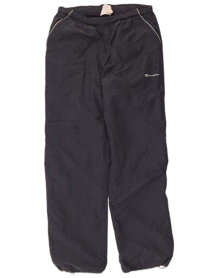 Champion Mens Tracksuit Trousers Joggers Large  Navy Blue Polyester