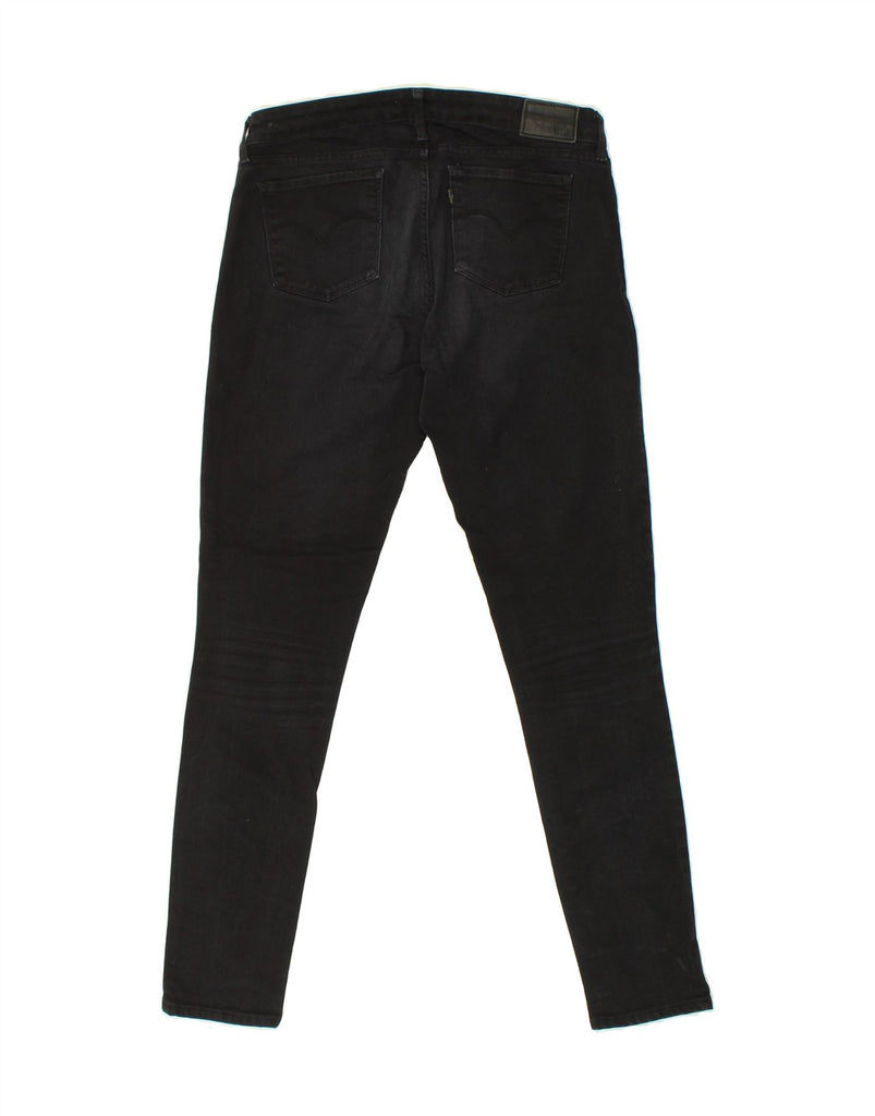 LEVI'S Womens 711 Skinny Jeans W31 L31 Black Vintage Levi's and Second-Hand Levi's from Messina Hembry 