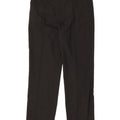 Marks & Spencer Mens Straight Suit Trousers W36 L33 Black Polyester