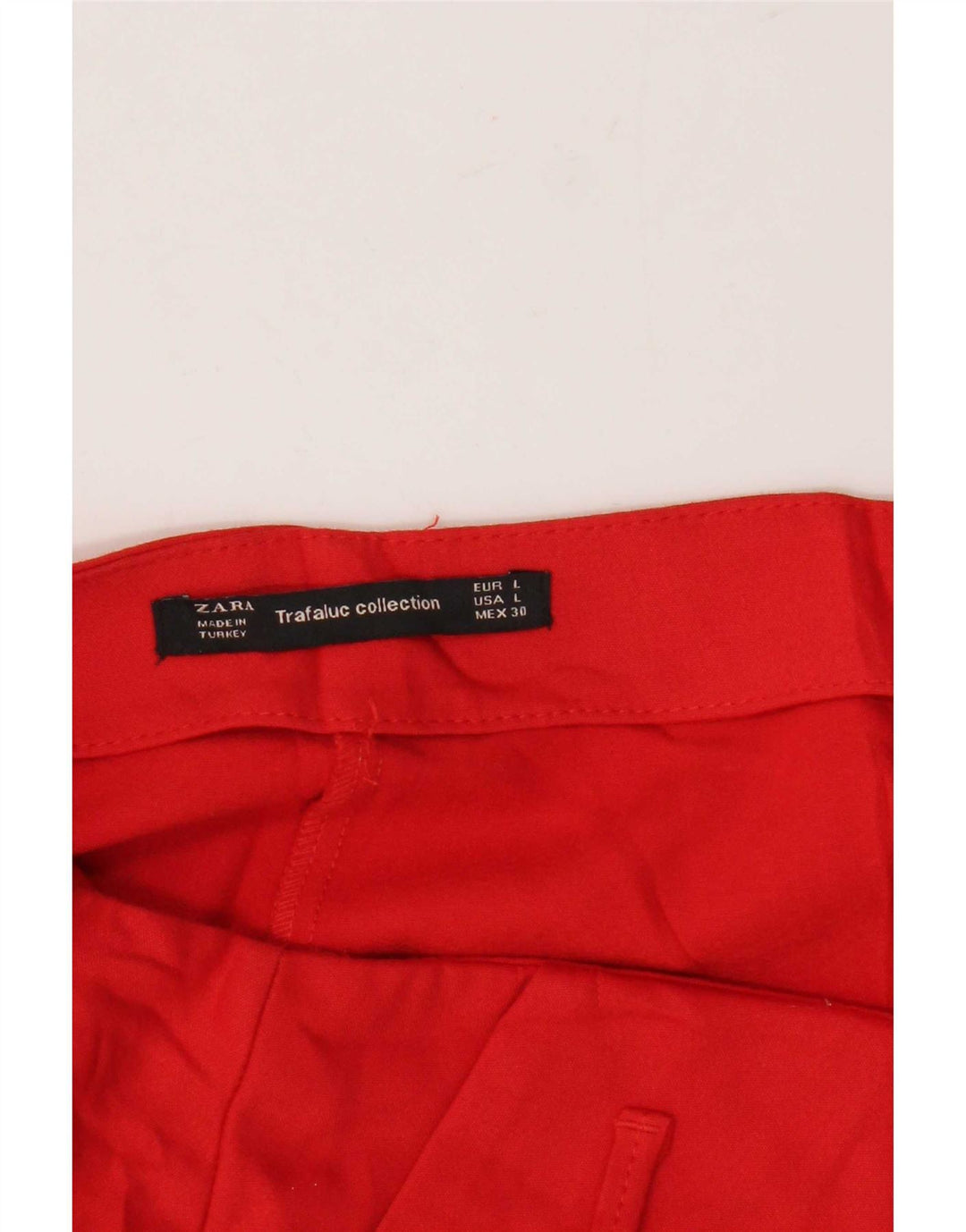 Zara Womens Skort UK 14 Large Red