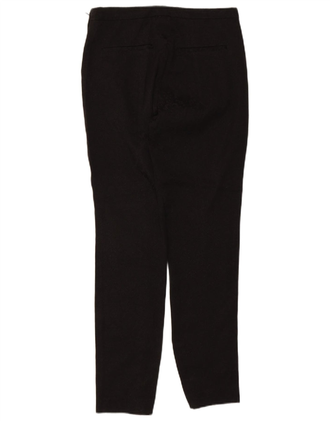 ZARA Womens Slim Casual Trousers Small W26 L28 Black